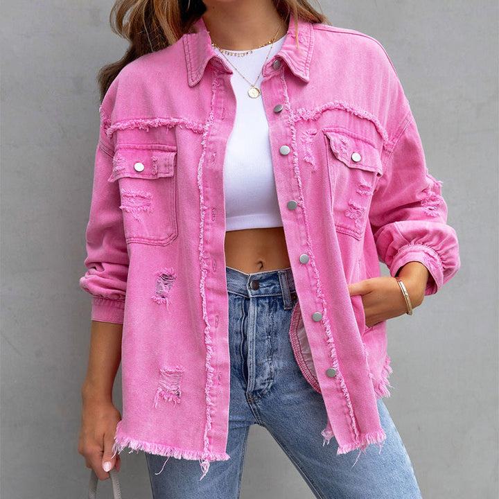 Chaqueta de Mezclilla Elisia