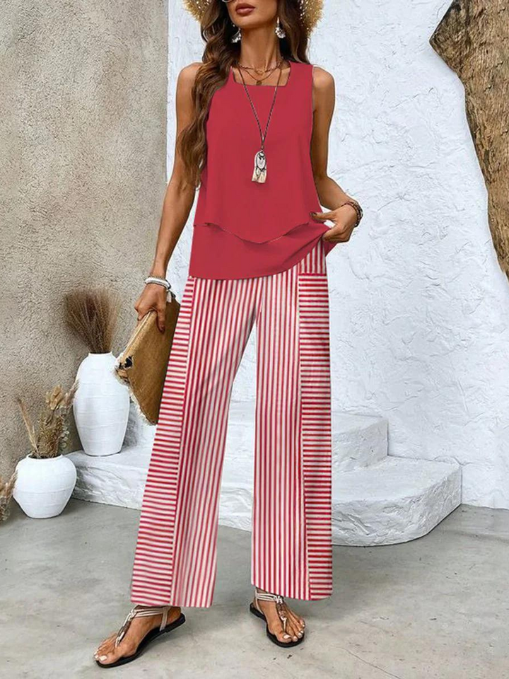 Sandra - Elegante Conjunto de 2 Piezas