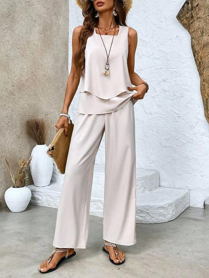 Sandra - Elegante Conjunto de 2 Piezas