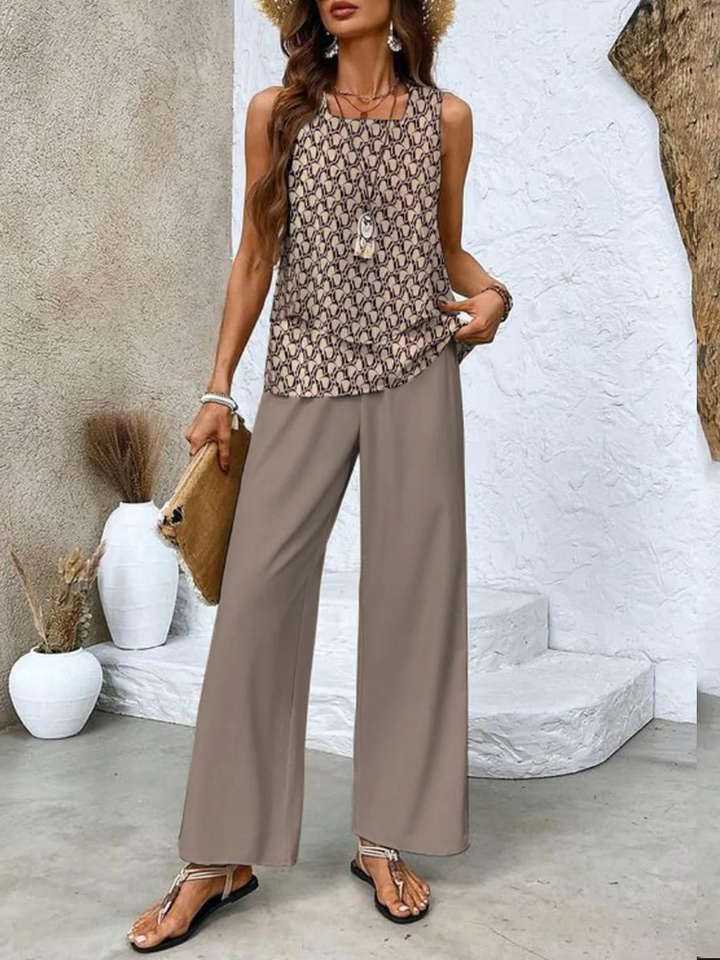 Sandra - Elegante Conjunto de 2 Piezas