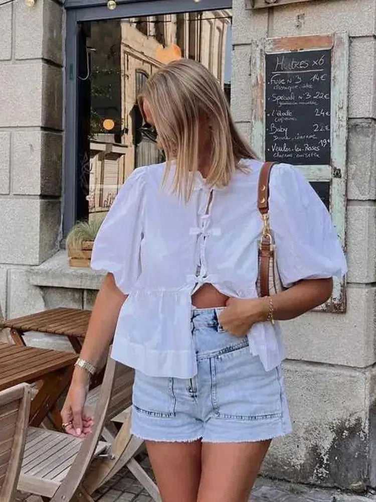 Top Chic de Primavera con Leopardo