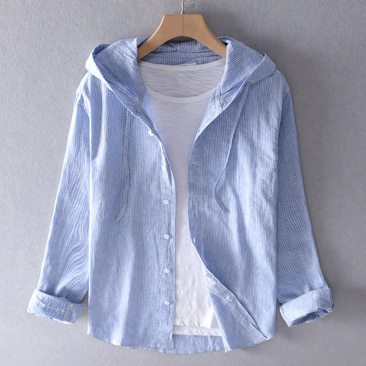 Olivia | Blusa con capucha ligera