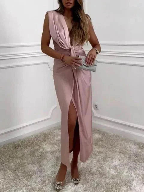 Lara™ | Vestido Satinado Luxe