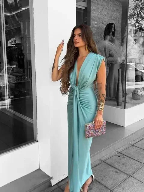 Lara™ | Vestido Satinado Luxe