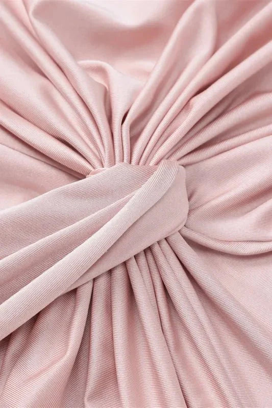 Michaela™ | Vestido Maxi de Manga Larga con Torcido Frontal Elegante