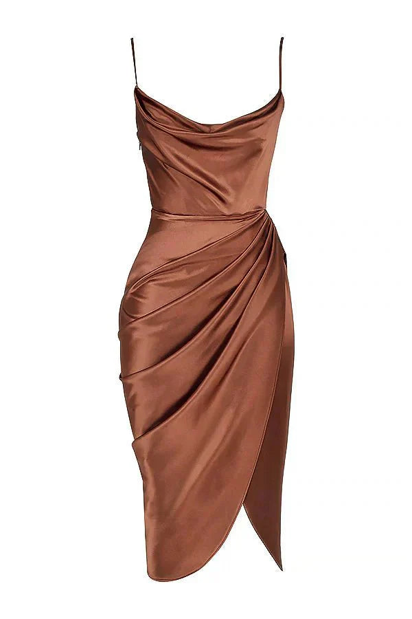 Scarlett™ | Luxe Vestido Maxi de Seda con Corsé