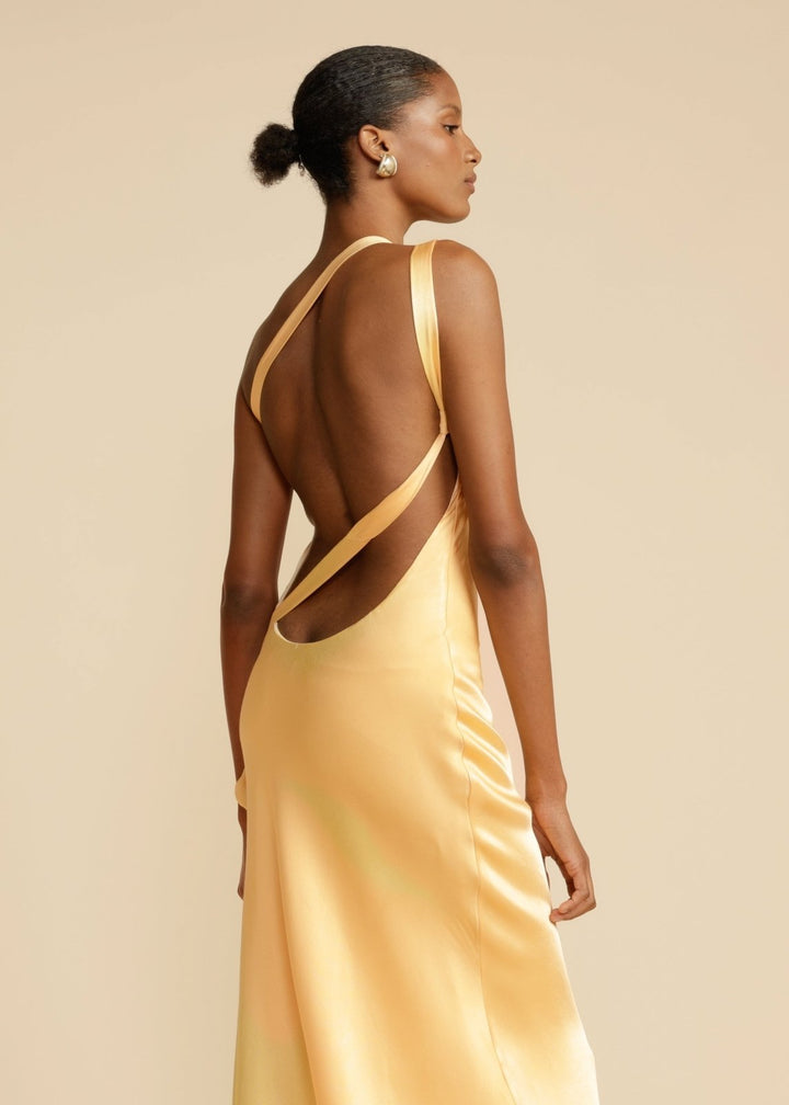 Sophia™ | Vestido Maxi de Seda con Tirantes Elegantes