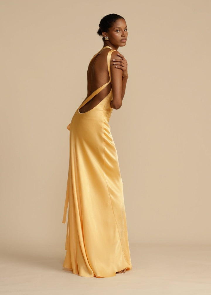 Sophia™ | Vestido Maxi de Seda con Tirantes Elegantes