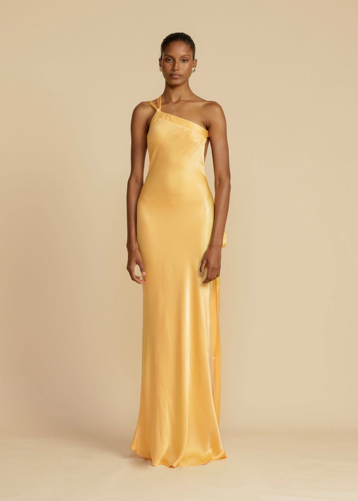 Sophia™ | Vestido Maxi de Seda con Tirantes Elegantes
