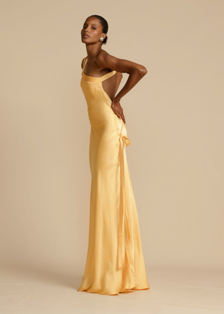 Sophia™ | Vestido Maxi de Seda con Tirantes Elegantes