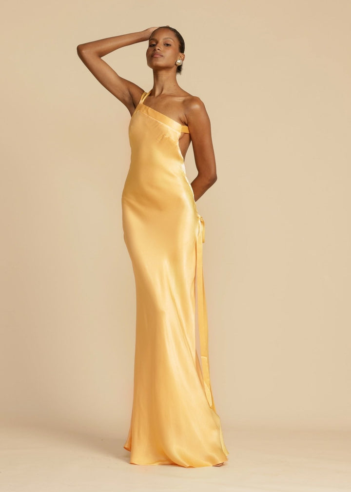 Sophia™ | Vestido Maxi de Seda con Tirantes Elegantes
