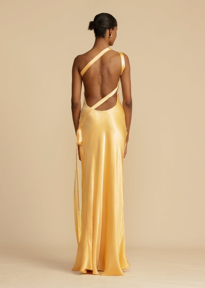 Sophia™ | Vestido Maxi de Seda con Tirantes Elegantes