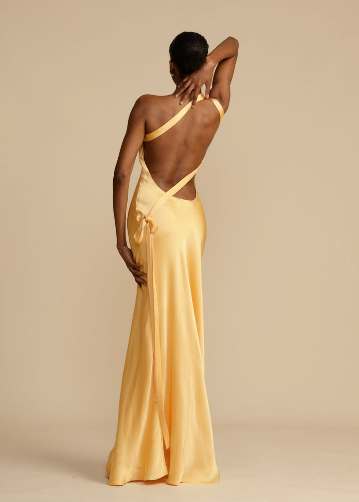 Sophia™ | Vestido Maxi de Seda con Tirantes Elegantes