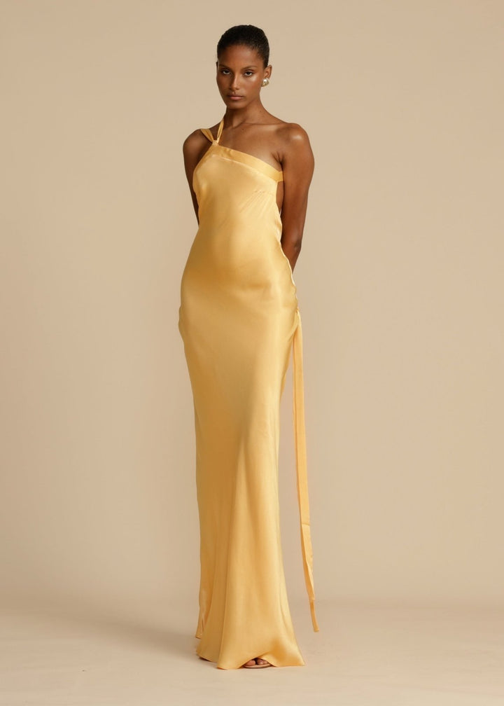 Sophia™ | Vestido Maxi de Seda con Tirantes Elegantes